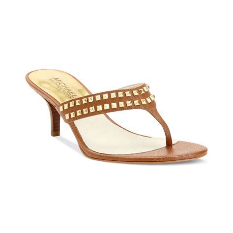 michael kors thong sandals canada|Michael Kors heeled sandals.